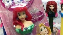Frozen Disney Princess PEZ Candies Dispensers Collection Juguetes Princesas Disney