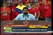 Venezuela: insólitas frases y pensamientos de Maduro