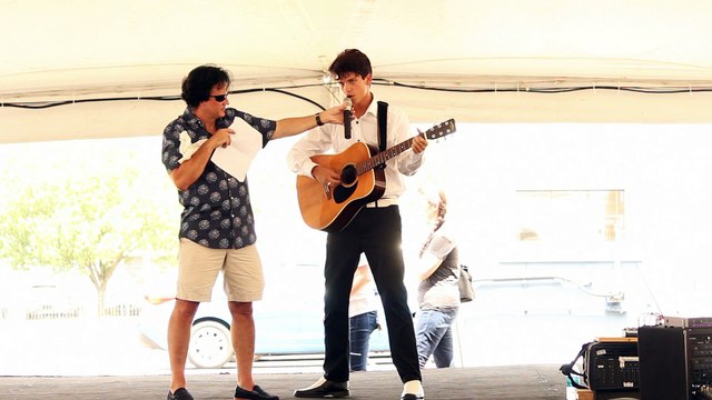 Liam Grosso sings 'I Got A Woman' Elvis Week 2016