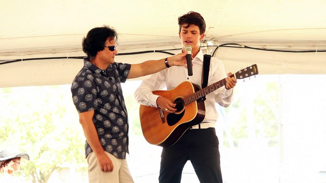 Liam Grosso sings 'Ready Teddy' Elvis Week 2016