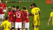 Zlatan Ibrahimović Foot Injury - FC Rostov vs Manchester United - Europa League - 09/03/2017