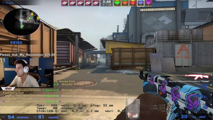 CSGO: adreN falling 1-tap