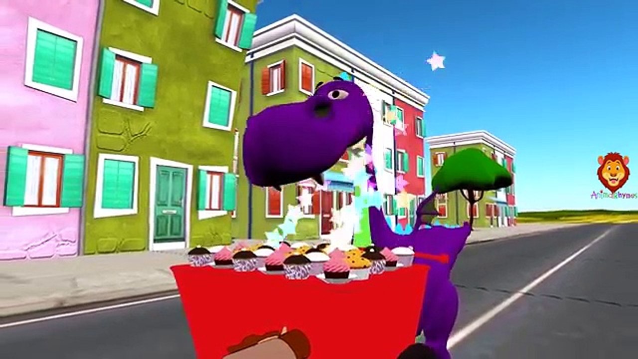 Cartoon Little Dinosaurs Finger Family Rhymes | Dinosaurs Ringa Ringa Roses And More Nursery Rhymes