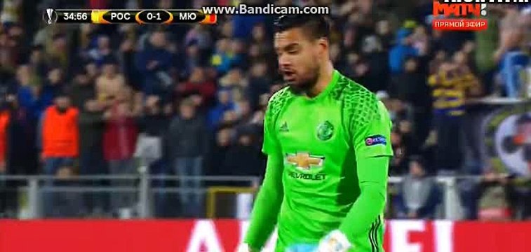 Henrikh Mkhitaryan Amazing Goal HD - FC Rostov 0-1 Manchester United - Europa League - 09/03/2017