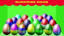 Surprise Eggs Nursery Rhymes | Old MacDonald Had A Farm | Learn Colours & Farm Animals | C