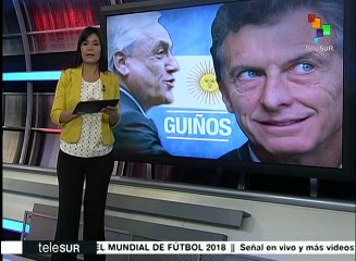 Download Video: Piñera avala políticas de Macri, argentinos lo critican