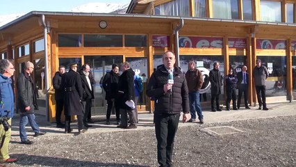 D!CI TV : Hautes-Alpes : Retour sur la venue du président de région C.Estrosi (LR) le 09/03/2017
