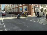 Man Races the Tube in a Wheelchair to Raise Awareness