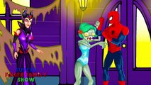 Замороженные elsa и Человек-Паук в ловушке Джокера и Халк | смешные шалости ж/ Человек-паук и Эльза !