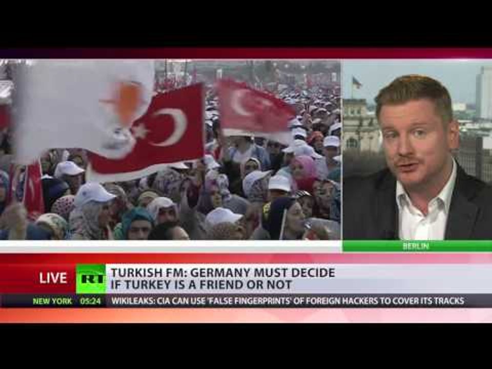 ‘Germany must decide if Turkey is friend or not’ – Turkish FM