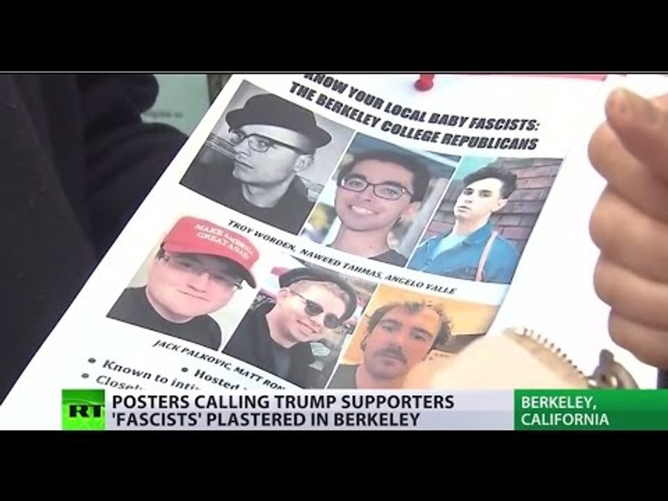 ‘Baby fascists’: Young Trump supporters attacked in Berkeley