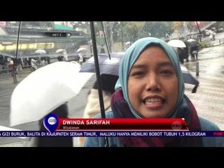 Salju Pertama Turun di Tokyo Jepang - NET5