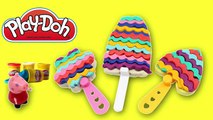 Play Doh Ice Cream and Popsicle Toys for Kids - Play dough ice cream peppa pig