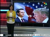 EEUU:Trump ordena recortes para edificar el muro fronterizo con México