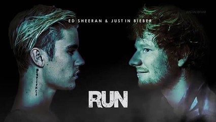 Justin Bieber ft. Ed Sheeran - Run (Official video clip) New song 2017