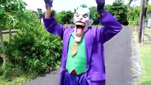 Frozen Elsa Bad Baby JOKER ATTACKS Spiderman PULLING DRESS from BUTT Hulk Anna Bella Funny