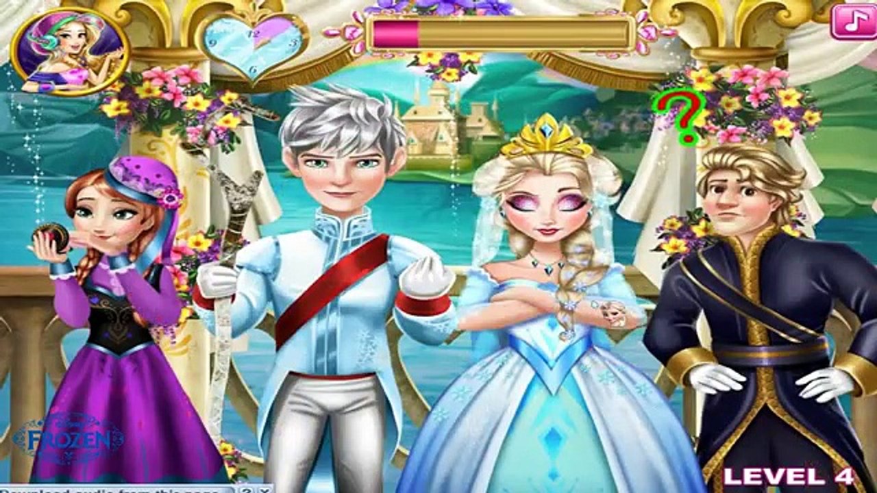 Frozen Wedding Kiss Elsa & Jack Frost | Frozen Elsa Games For Kids 2016