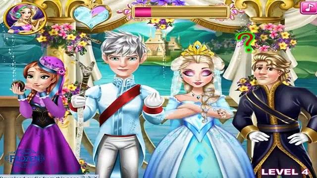 Frozen Wedding Kiss Elsa & Jack Frost | Frozen Elsa Games For Kids 2016