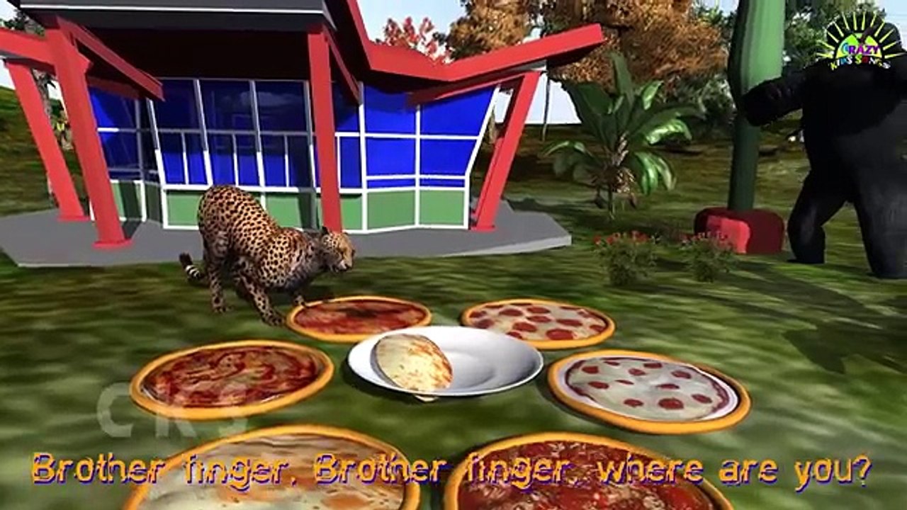 Ferocious Lion Vs Crazy Gorilla Battle Finger Family | Epic Battles Finger Family 3D