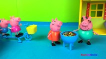 PEPPA PIG’S HOUSE STORY WITH PEPPA PIG GEORGE PIG MAMA PIG PAPA PIG - PEPPA AND GEORGE STAY UP LATE-rm