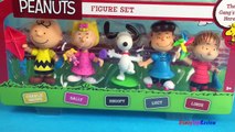 PEANUTS FIGURES - CHARLIE BROWN SNOOPY LINUS SALLY LUCY  & PAW PATROL CHASE HELLO KITTY SCHOOL BUS-YNbSDNqG