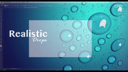 Realistic Drops - Adobe Photoshop - Graphic Design