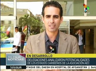 Avanza segunda jornada de reunión de Asociación de Estados del Caribe