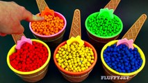 Learn Colors for Children with Play Doh Dippin Dots Surprise Toys Spongebob Angry Birds-e
