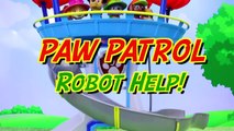 Paw Patrol Kidnapped and Jailed Caged Saved by Ryder and Robo Dog with Big Rig Robot Semi-Truck-YAXh_
