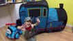 HUGE THOMAS AND FRIENDS SURPRISE TOYS TENT Egg Surprises Ride-On Train Set Toy Trains & Track Sets-HdS