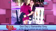 Don Day nos cuenta toda su verdad sobre el fin de su romance con Samantha Grey