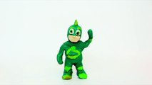 Superheroes Transform PJ Masks into Batman Ironman The Flash Play-doh Stop Motion Claymation Parody-Rk_aEY8kR