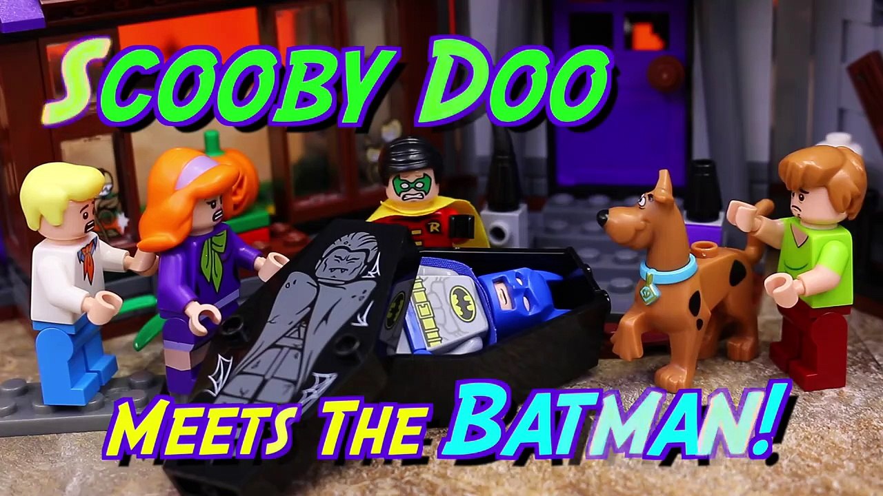 Scooby Doo Lego Mystery Mansion Finds Robin and Batman Legos with Shaggy Freddy Daphne and Velma-3igMb5R1