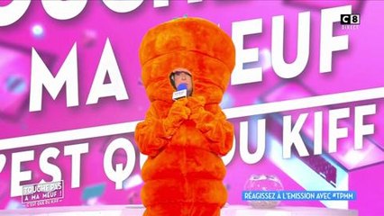 Touche pas à ma meuf, C8 : Evelyne Thomas en carotte pour présenter l'émission ! [Vidéo]