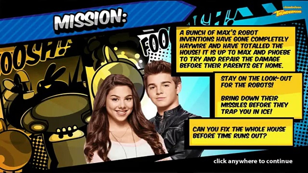The Thundermans Heroes and Villains Unite - Cartoon Movie Game for Kids HD