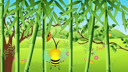 5 Little Bumble Bees - Nursery Rhymes Kids Videos Songs for Children & Baby by artnutzz TV