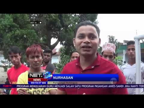 Sebelum Diberangkatkan Pengungsi Rohingya Jalani Wawancara Di Medan Sumatera Utara - NET 24