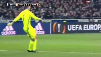 Mohamed Salah Goal HD - Olympique Lyonnais 1-1 AS Roma - 09.03.2017 HD