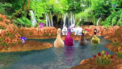 La serpiente Y el Águila de dibujos animados Cantando Dedo de la Familia de canciones infantiles Para Niños de Vídeo 3D Anime