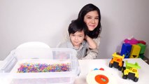 ORBEEZ Toys kid's videos! Learn COLORS & learn SHAPES with toy cars in educational videos for kids-p