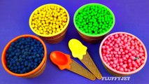 Learn Colors with Play Doh Dippin Dots Surprise Toys for Children Peppa Pig Dora Thomas Minions-cIk0UL