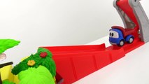 Leo Truck, Lifty & Max Excavator Cartoon CIRCUS Toys! - EdToy Multi-Toy unboxing!-ZI-Sgx