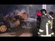 Induno Olona (VA) - Incendio in un'azienda agricola, in salvo bovini (08.03.17)
