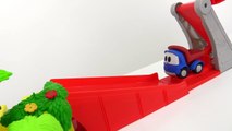 Leo Truck, Lifty & Max Excavator Cartoon CIRCUS Toys! - EdToy Multi-Toy unboxing!-ZI-SgxWMF