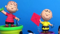 PEANUTS FIGURES - CHARLIE BROWN SNOOPY LINUS SALLY LUCY  & PAW PATROL CHASE HELLO KITTY SCHOOL BUS-YNbSD