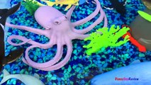 ANIMAL PLANET MEGA OCEAN TUB SHARKS DOLPHINS TURTLES SEAHORSE STARFISH OCTOPUS WHALE CRAB - UNBOXING-xw7X-