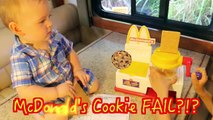Baby Cooking McDonald's Play Kitchen COOKIE Maker Play-Doh Chicken McNuggets French Fries Happy Meal-mB5FGg-t