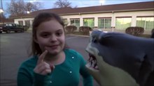 Feeding My Pet Shark McDonald's Chicken Nuggets Happy Meal Big Mac & Fries 'Toy Freaks'-kfB6LQ5