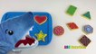 PET SHARK Eats Cookies Learn Shapes with Baking Cookies Toy Playset for Kids ABC Surprises-EzpL6lYKR