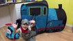 HUGE THOMAS AND FRIENDS SURPRISE TOYS TENT Egg Surprises Ride-On Train Set Toy Trains & Track Sets-H